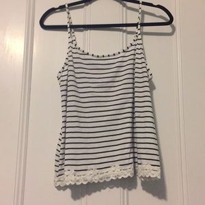 Striped tank top